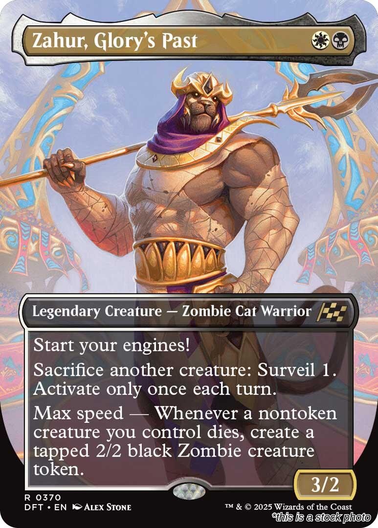 Zahur, Glory's Past (Borderless)