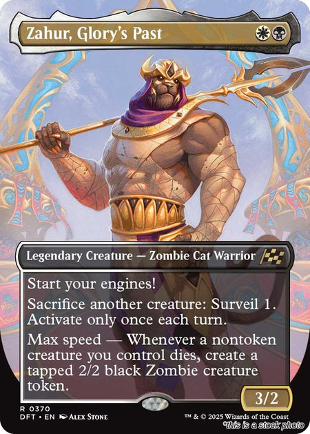 Zahur, Glory's Past (Borderless)