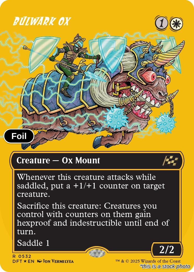Bulwark Ox (Borderless) (First-Place Foil)