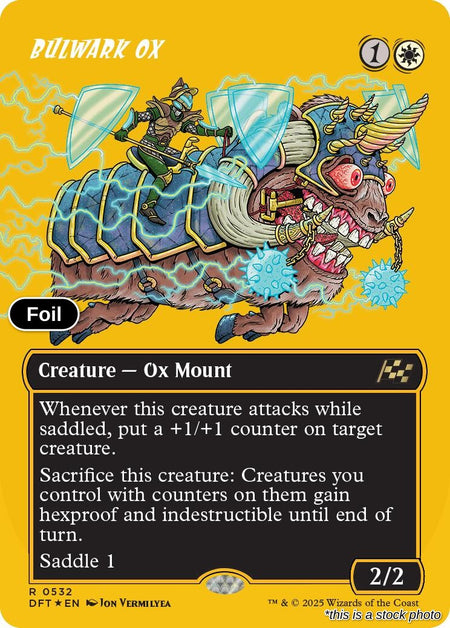 Bulwark Ox (Borderless) (First-Place Foil)