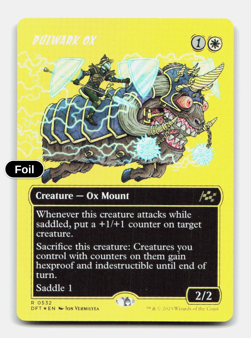 Bulwark Ox (Borderless) (First-Place Foil)