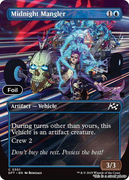 Midnight Mangler (Borderless)