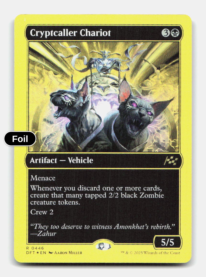 Cryptcaller Chariot (First-Place Foil)
