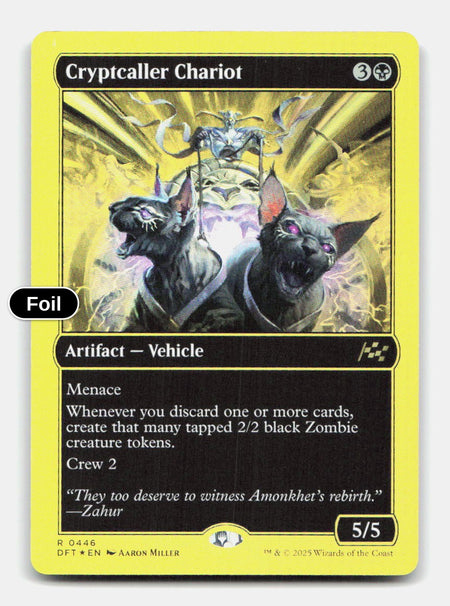 Cryptcaller Chariot (First-Place Foil)