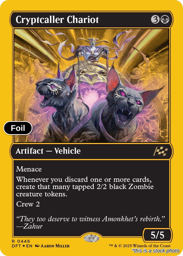 Cryptcaller Chariot (First-Place Foil)