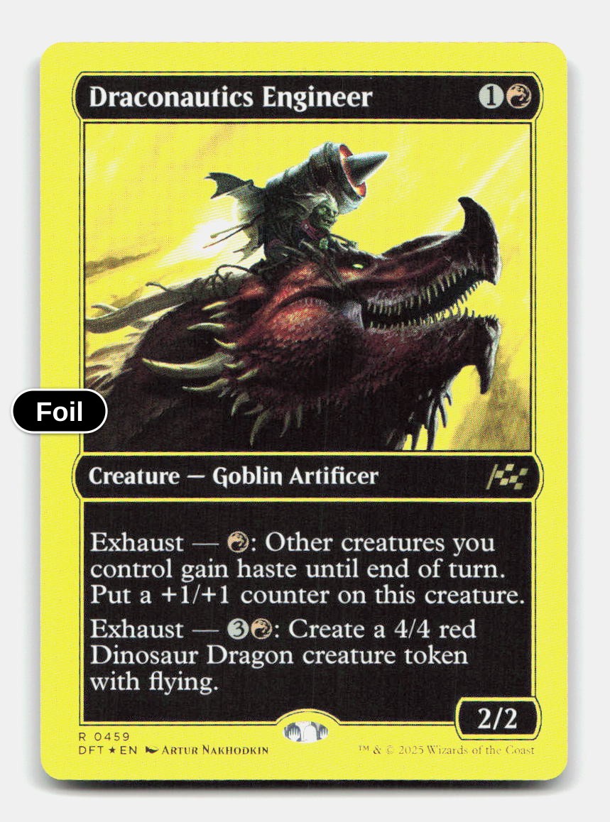 Draconautics Engineer (First-Place Foil)