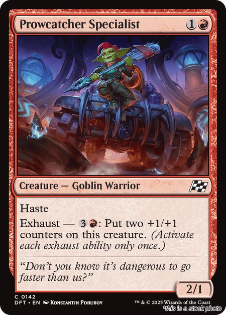 Prowcatcher Specialist