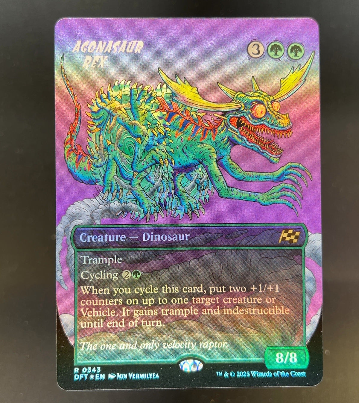 Agonasaur Rex (Borderless)