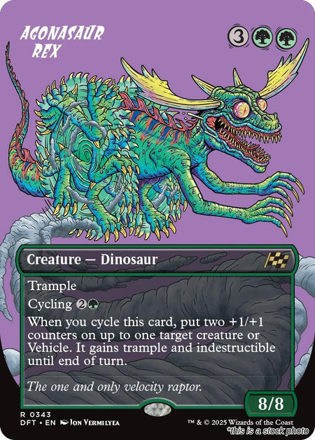 Agonasaur Rex (Borderless)
