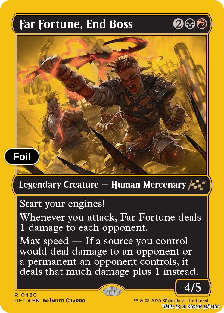 Far Fortune, End Boss (First-Place Foil)