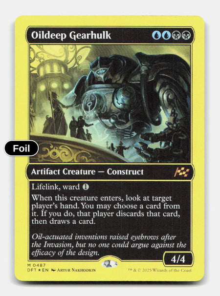 Oildeep Gearhulk (First-Place Foil)