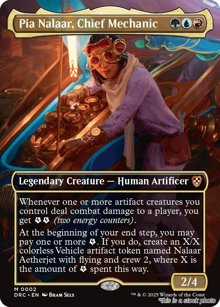 Pia Nalaar, Chief Mechanic (Borderless)