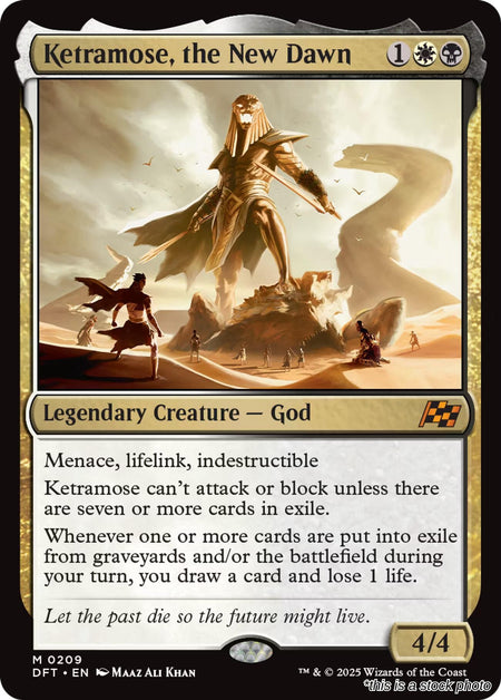 Ketramose, the New Dawn
