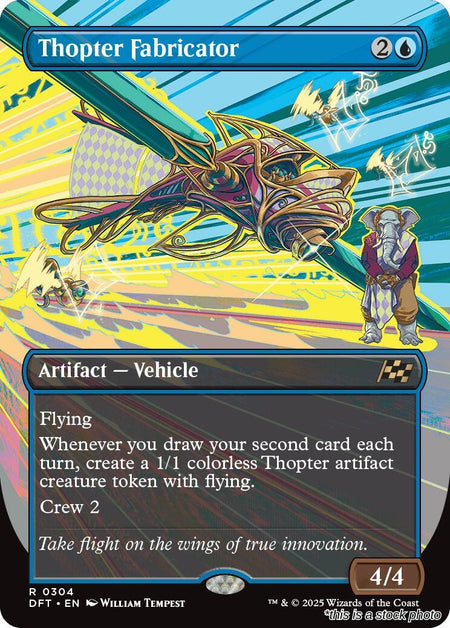 Thopter Fabricator (Borderless)