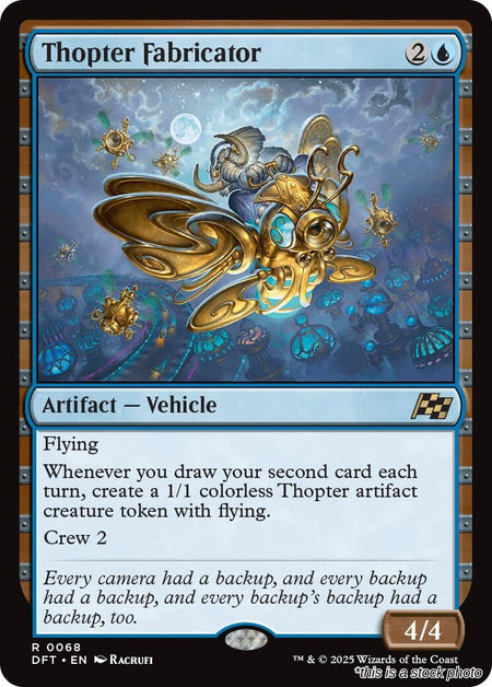 Thopter Fabricator