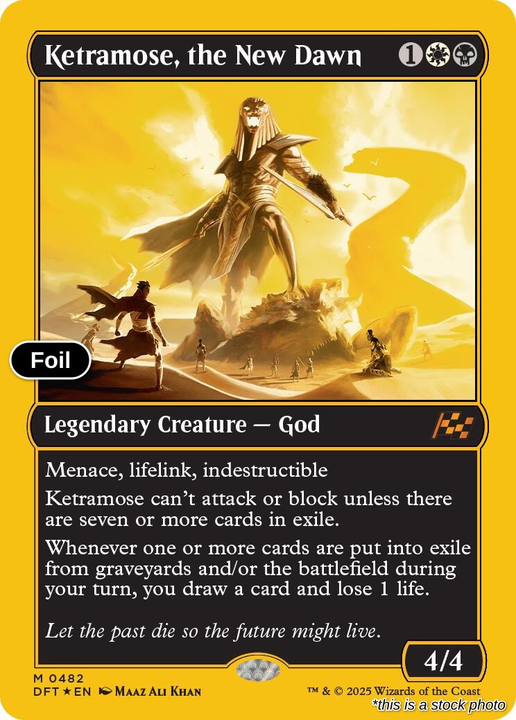 Ketramose, the New Dawn (First-Place Foil)