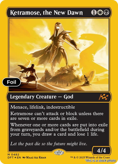 Ketramose, the New Dawn (First-Place Foil)
