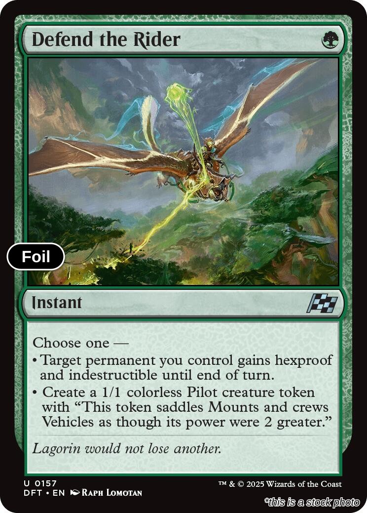 Defend the Rider