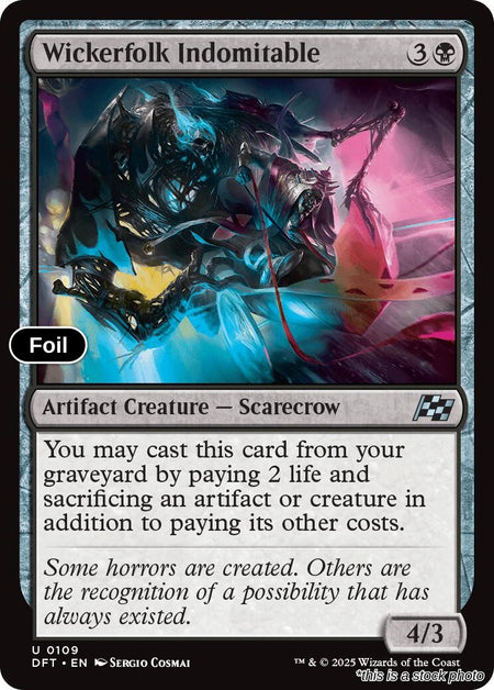 Wickerfolk Indomitable