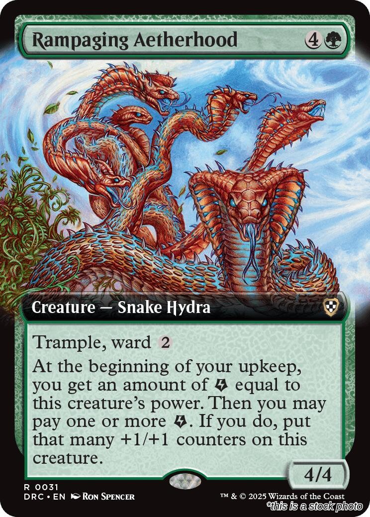Rampaging Aetherhood (Extended Art)
