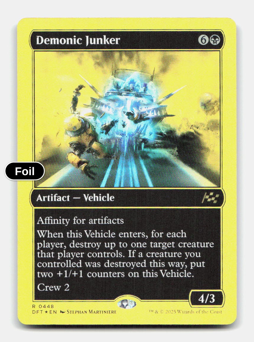 Demonic Junker (First-Place Foil)