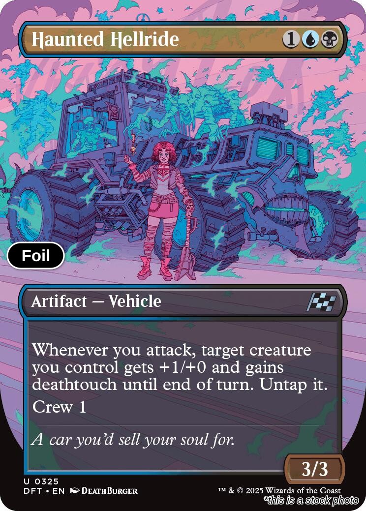 Haunted Hellride (Borderless)