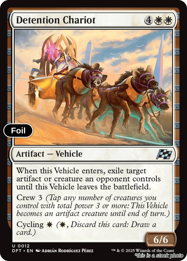 Detention Chariot