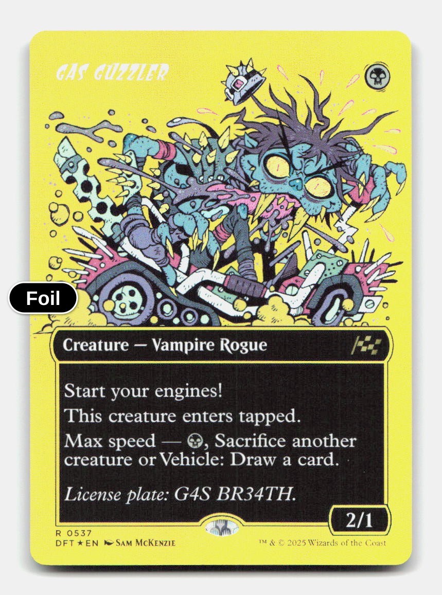 Gas Guzzler (Borderless) (First-Place Foil)
