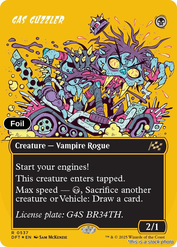 Gas Guzzler (Borderless) (First-Place Foil)