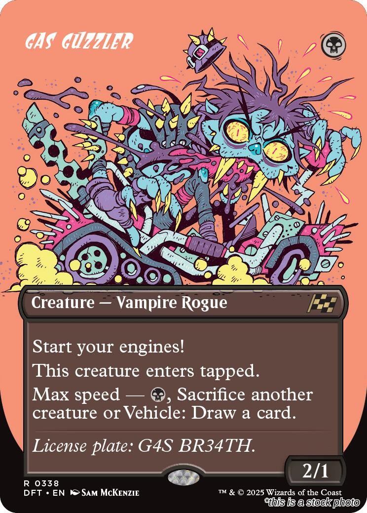 Gas Guzzler (Borderless)