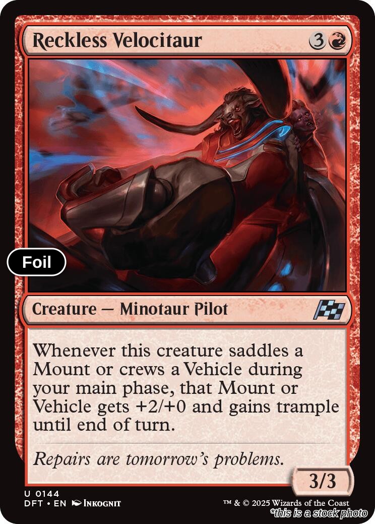 Reckless Velocitaur