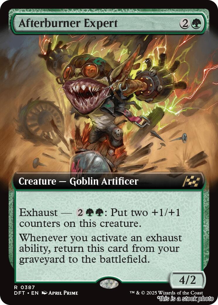 Afterburner Expert (Extended Art)