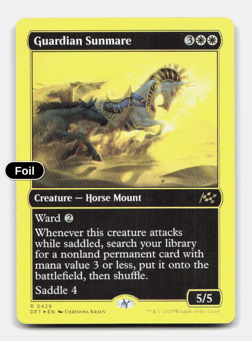 Guardian Sunmare (First-Place Foil)
