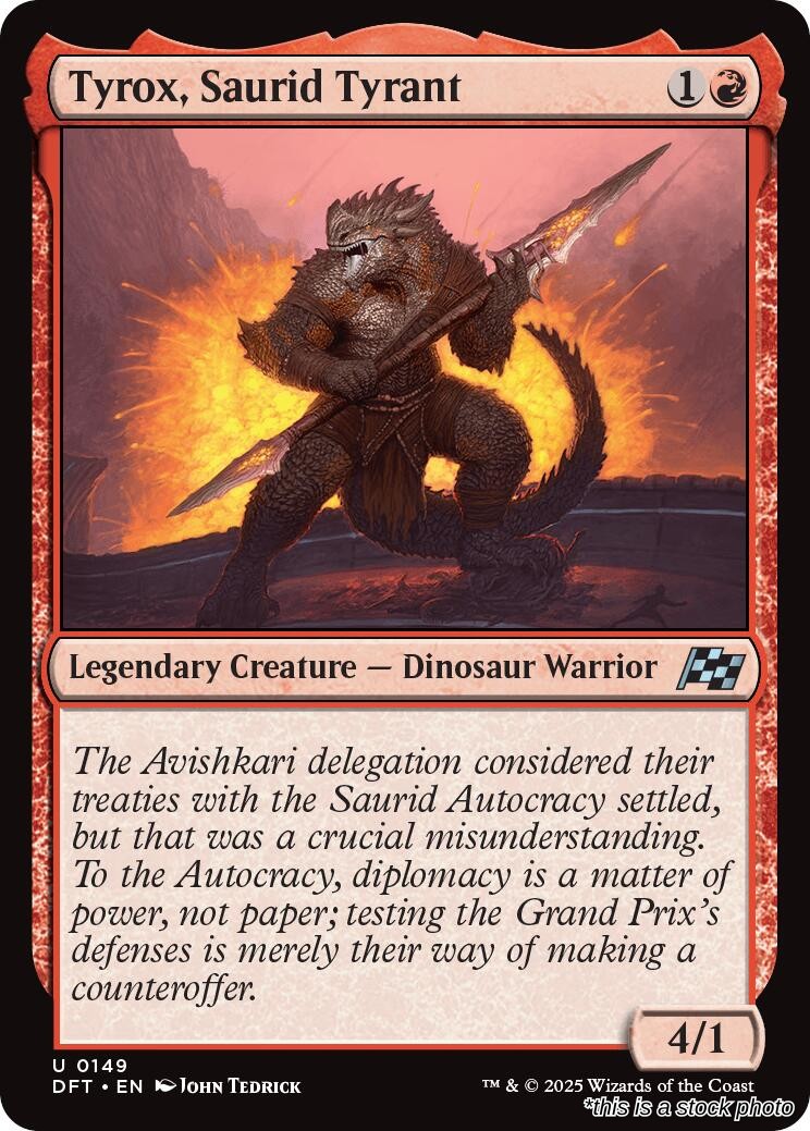Tyrox, Saurid Tyrant
