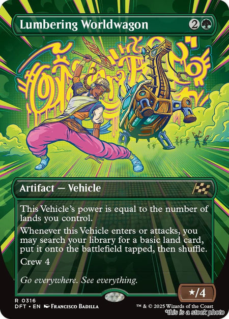 Lumbering Worldwagon (Borderless)