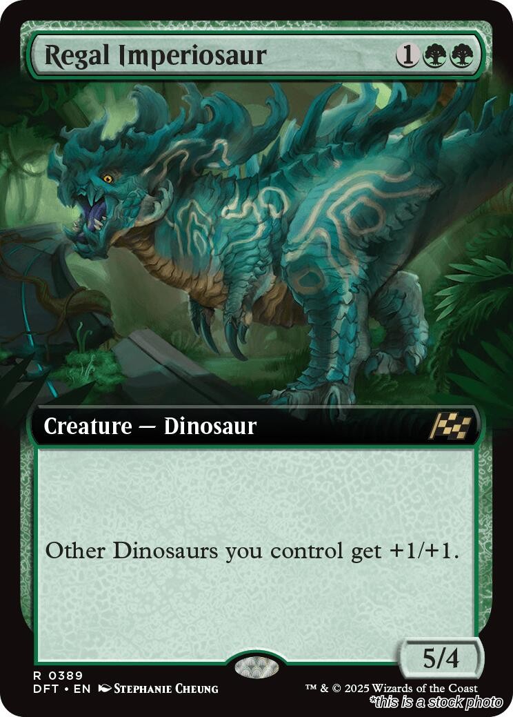 Regal Imperiosaur (Extended Art)