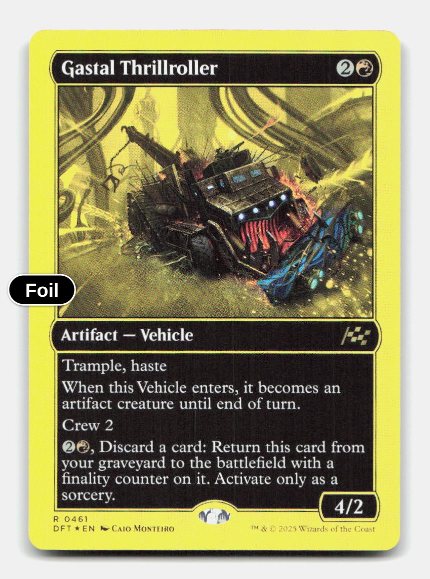 Gastal Thrillroller (First-Place Foil)