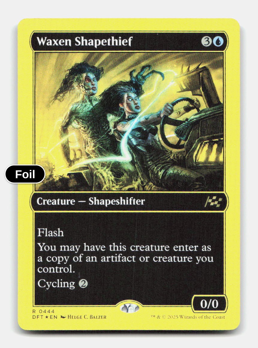 Waxen Shapethief (First-Place Foil)