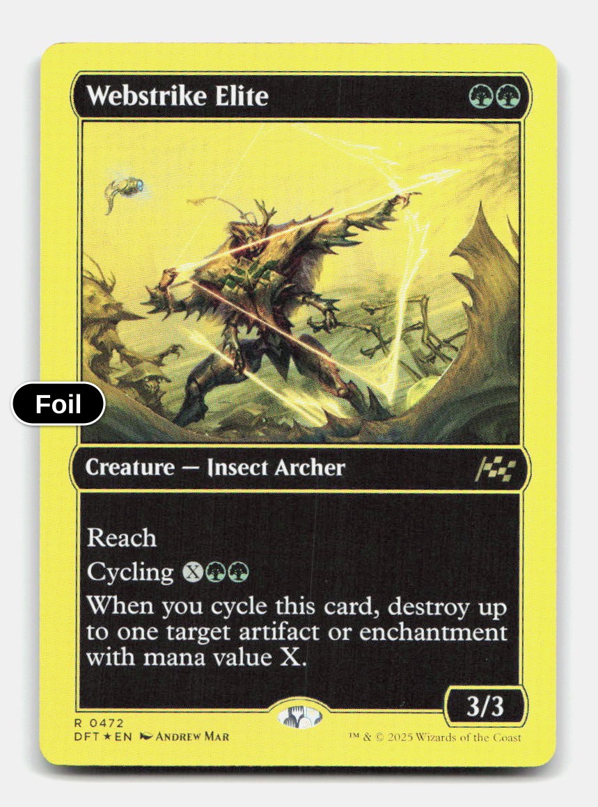 Webstrike Elite (First-Place Foil)