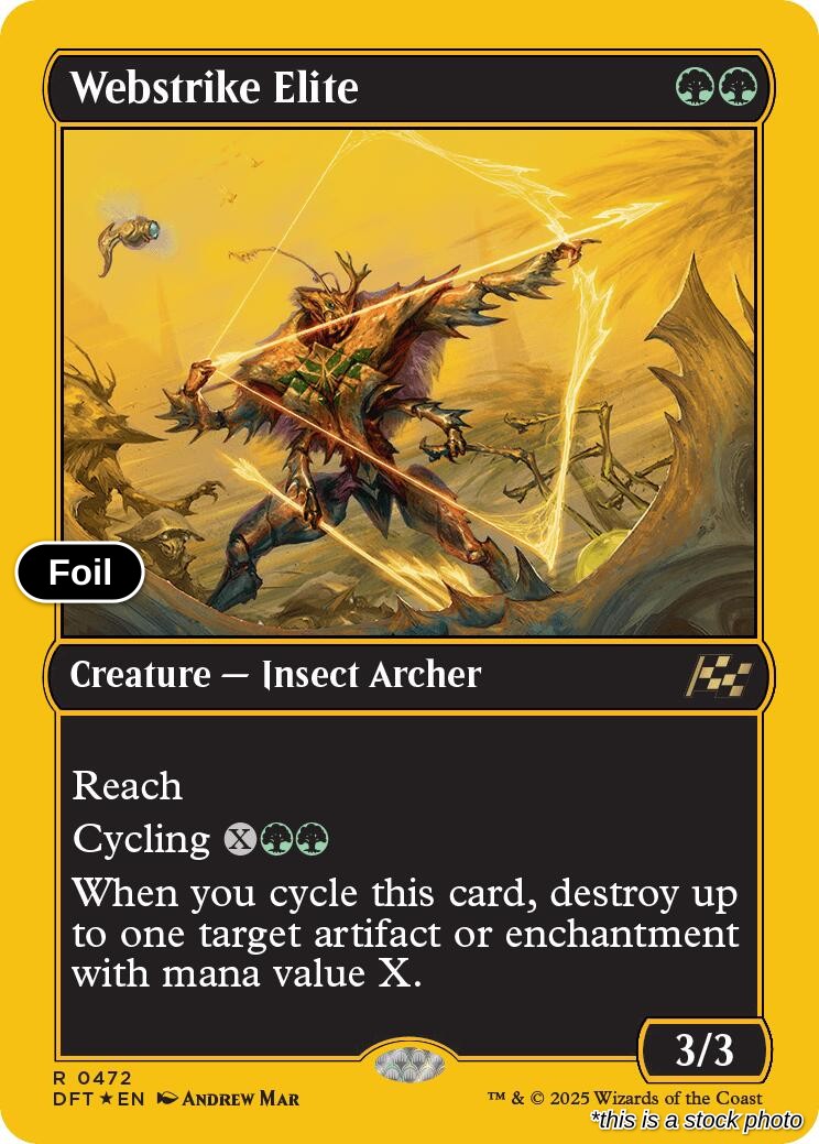 Webstrike Elite (First-Place Foil)
