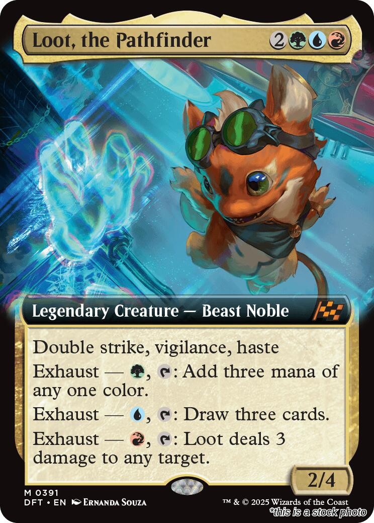Loot, the Pathfinder (Extended Art)