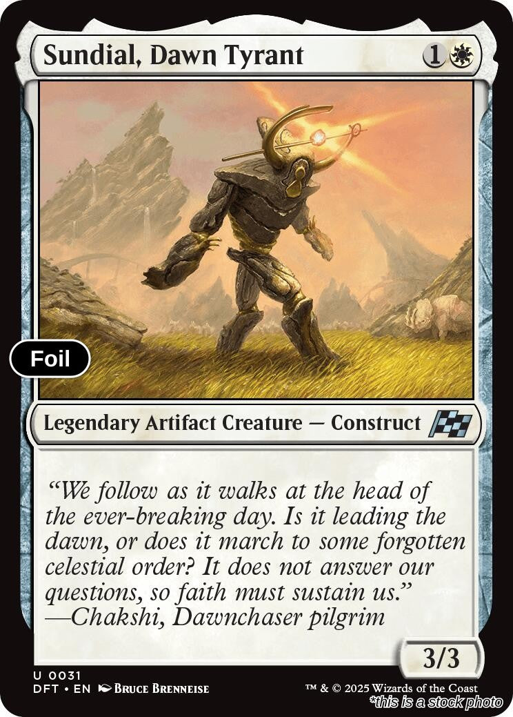 Sundial, Dawn Tyrant