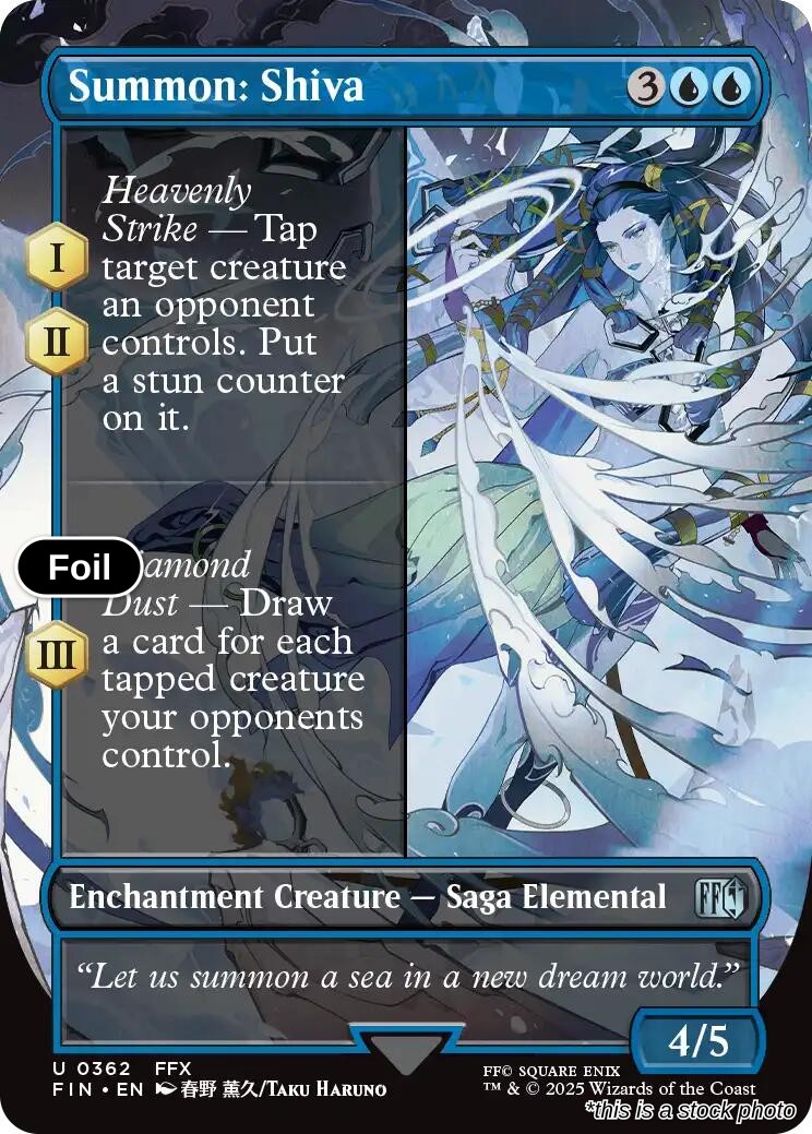 Summon: Shiva (Borderless)