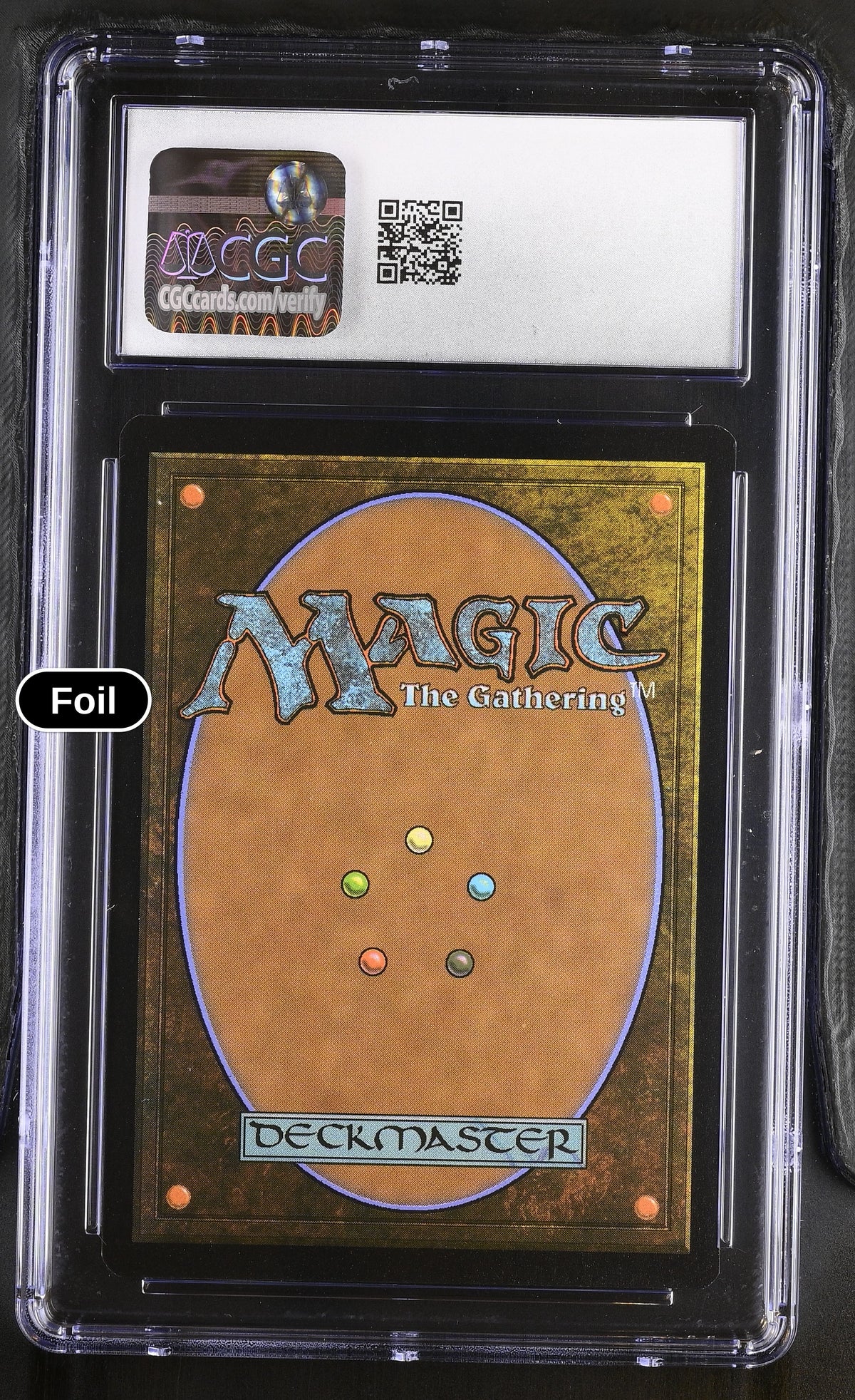 Blacker Lotus (Rainbow Foil) (Back)