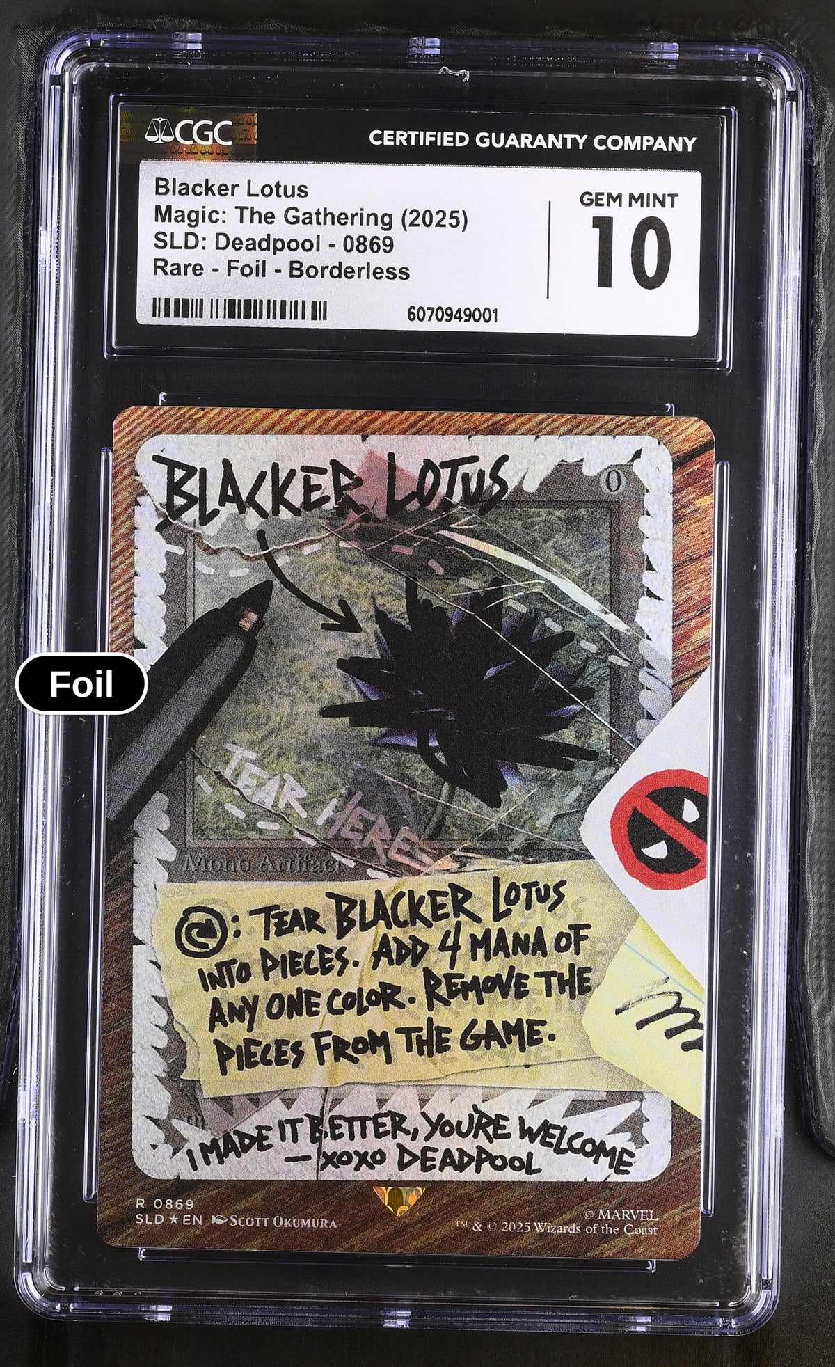 Blacker Lotus (Rainbow Foil)
