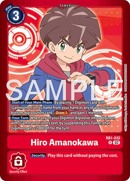 Hiro Amanokawa [RB1-032] (Limited Card Pack -Billion Bullet-) [Limited Card Pack -Billion Bullet-]