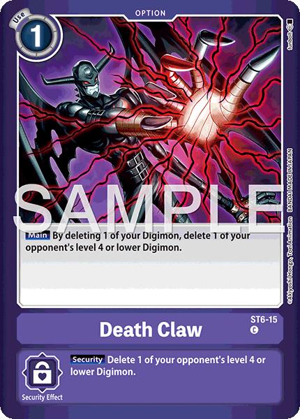 Death Claw [ST6-15] (Limited Card Pack -Billion Bullet-) [Limited Card Pack -Billion Bullet-]