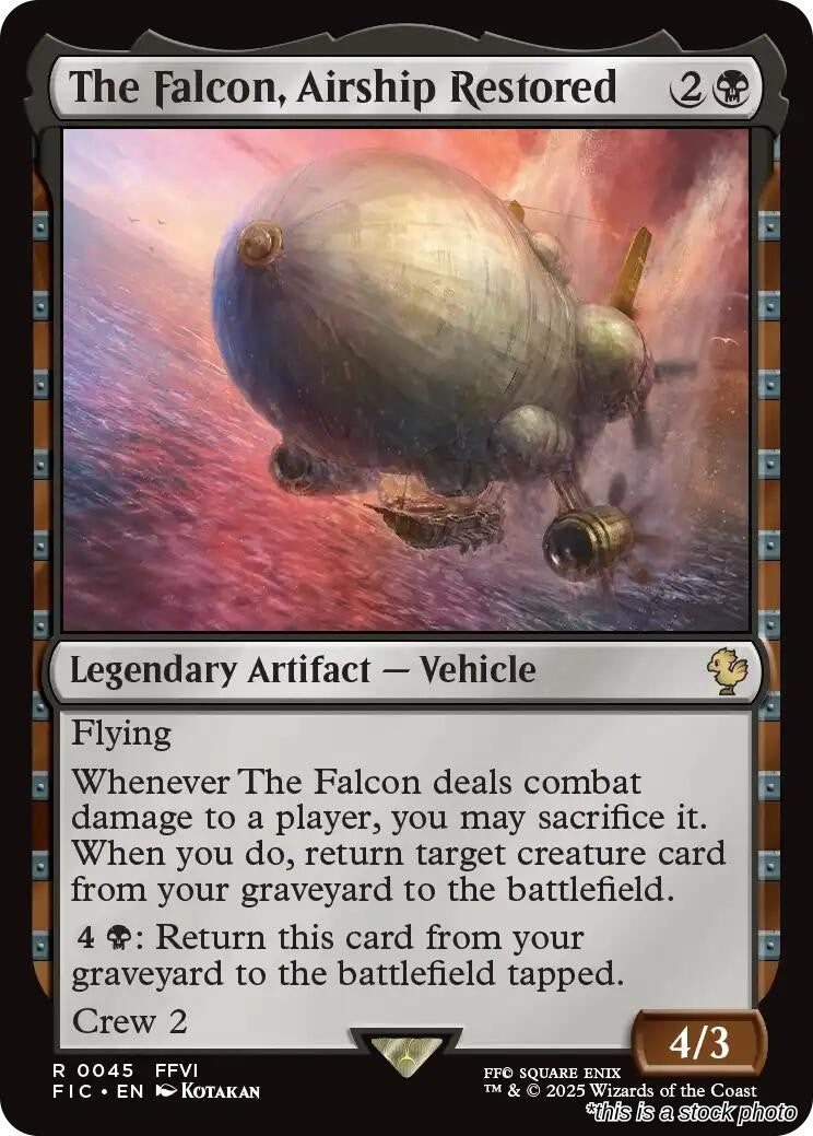 The Falcon, Airship Restored