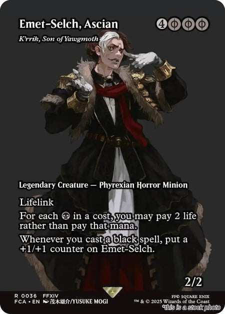 Emet-Selch, Ascian - K'rrik, Son of Yawgmoth (Showcase)