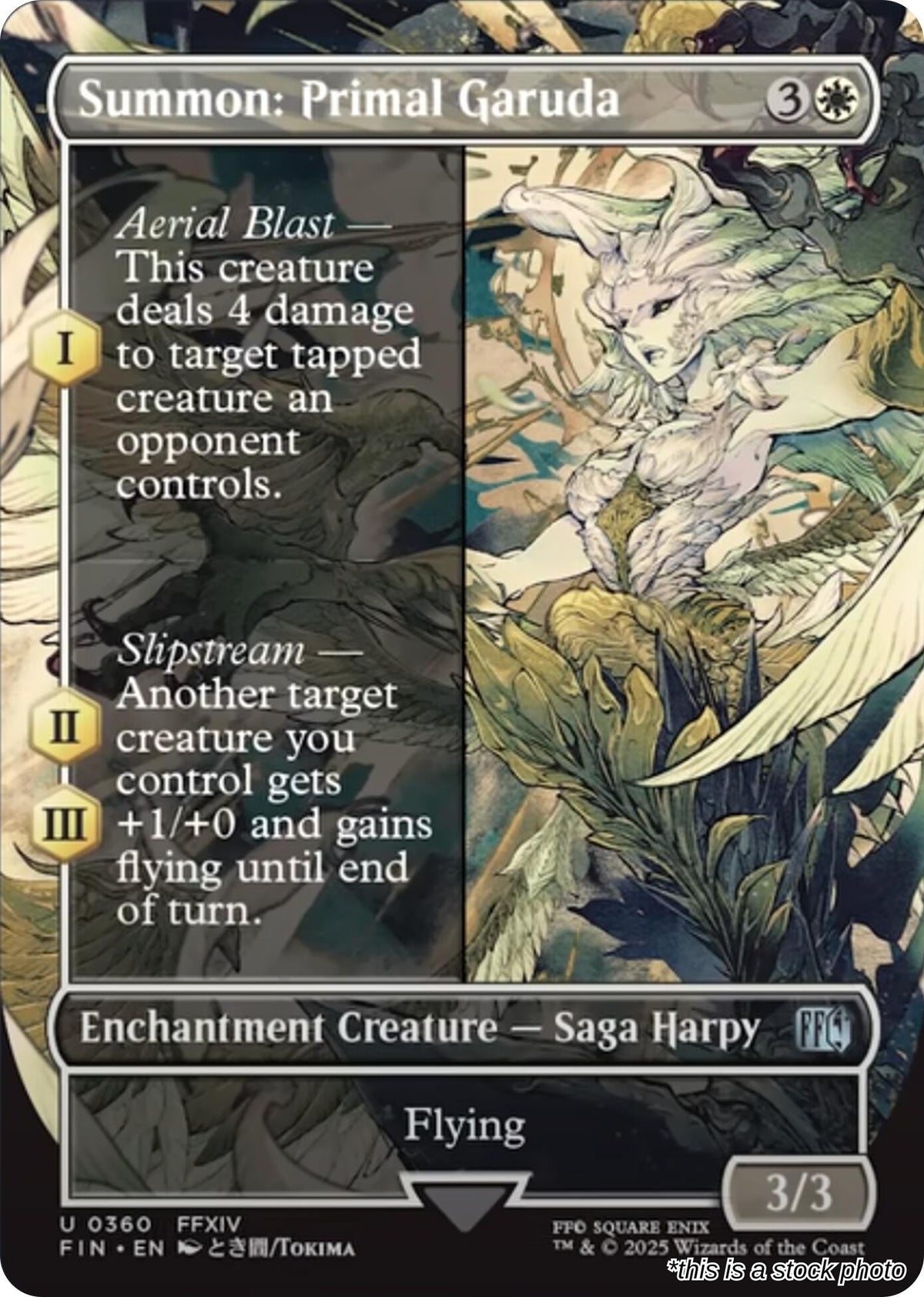 Summon: Primal Garuda (Borderless)